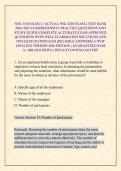 NSG 3130 EXAM 2 &sol;ACTUAL NSG 3230 EXAM 2 TEST BANK 2026&sol;2027 COMPREHENSIVE PRACTICE QUESTIONS AND STUDY GUIDE COMPLETE ACCURATE EXAM APPROVED QUESTIONS WITH WELL ELABORATED SOLUTIONS AND DETAILED RATIONALES &lpar;RELIABLE ANSWERS&rpar; A NEW UPDATED VERSION 2026 EDI