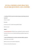 PCI ISA CERTIFICATION PRACTICE&NewLine;EXAM 2026 QUESTIONS AND ANSWERS