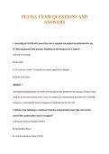PCI ISA EXAM QUESTIONS AND&NewLine;ANSWERS