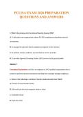 PCI ISA EXAM 2026 PREPARATION&NewLine;QUESTIONS AND ANSWERS