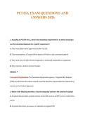 PCI ISA EXAM QUESTIONS AND&NewLine;ANSWERS 2026