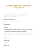 PCI ISA EXAM 2026 QUESTIONS AND&NewLine;ANSWERS 2026
