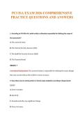 PCI ISA EXAM 2026 COMPREHENSIVE&NewLine;PRACTICE QUESTIONS AND ANSWER