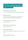IPC CID CERTIFICATION EVALUATION&NewLine;VERIFIED QUESTIONS AND SOLUTIONS&NewLine;FULL REVIEW PACK&NewLine;