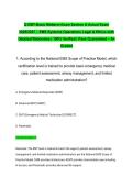  EMT-Basic Midterm Exam Section A Actual Exam 2026&sol;2027 &ndash; EMS Systems Operations Legal & Ethics with Detailed Rationales &vert; 100&percnt; Verified &vert; Pass Guaranteed &ndash; A&plus; Graded