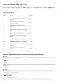 2026 NFHS FOOTBALL EXAM - PART 1 V2&period;0&NewLine;Advanced Comprehensive Study Guide&colon; 150 Exam Questions with Verified Answers & Detailed Rationales