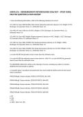 AHIMA CCA &ndash; REIMBURSEMENT METHODOLOGIES 2026&sol;2027 &ndash; STUDY GUIDE&comma; PRACTICE QUESTIONS & EXAM REVIEW