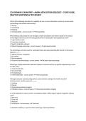CCA DOMAIN 5 EXAM PREP &ndash; AHIMA 10TH EDITION 2026&sol;2027 &ndash; STUDY GUIDE&comma; PRACTICE QUESTIONS & TEST REVIEW