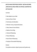 NURS 6501 ADVANCED PATHOPHYSIOLOGY MIDTERM &ndash; QUESTIONS AND ANSWERS&NewLine;&vert; VERIFIED AND WELL DETAILED ANSWERS &vert; PLUS RATIONALES &vert; GUARANTEED PASS &vert;&NewLine;LATEST EXAM UPDATE