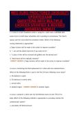 MED SURG PROCTORED &lpar;2026&sol;2027&rpar;&NewLine;UPDATE&vert;EXAM&NewLine;QUESTIONS WITH MULTIPLE&NewLine;CHOICES &vert;VERIFIED & REVISED&NewLine;ANSWERS &lpar;NEW&rpar;&excl;&excl;&excl;