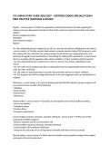 CCS AHIMA STUDY GUIDE 2026&sol;2027 &ndash; CERTIFIED CODING SPECIALIST EXAM PREP&comma; PRACTICE QUESTIONS & REVIEW