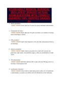 ATI RN ADULT MEDICAL SURGICAL&NewLine;2023 LATEST 2026&sol;2027 ACTUAL&NewLine;EXAM QUESTIONS WITH CORRECT&NewLine;ANSWERS 100&percnt; VERIFIED GRADED&NewLine;A&plus;