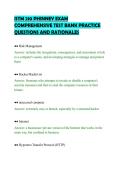 ISTM 210 PHINNEY EXAM&NewLine;COMPREHENSIVE TEST BANK PRACTICE&NewLine;QUESTIONS AND RATIONALE