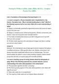 Nursing for Wellness in Older Adults &lpar;Miller&comma; 9th Ed&period;&rpar; &ndash; Complete Practice Test &lpar;2026&rpar; Questions with 100&percnt; 100&percnt; Verified Correct Rationale 2026 UPDATE&excl;&excl;&excl;&excl;&excl;&excl;