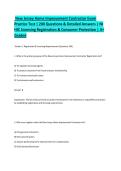 New Jersey Home Improvement Contractor Exam Practice Test &vert; 200 Questions & Detailed Answers &vert; NJ HIC Licensing Registration & Consumer Protection &vert; A&plus; Graded