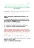 Question practice test covering Exams 1-4 and the Final Exam&comma; with NCLEX-style Questions and Detailed Rationales&excl; NUR 257 Chronic Care Nursing &ndash; Complete Practice Test &lpar;2026&rpar; Actual Questions and Answers &vert; 2026 Update &vert; 100&percnt; Correct Galen&period;
