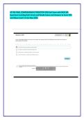 ATI RN FINAL COMPREHENSIVE PREDICTOR 2026 Exit Assessment with NGN 180 &NewLine;Questions Including Both Actual & Retake Exams and 100&percnt; Correct Answers to &NewLine;Score 97&percnt; and Above Level 3 in the New 2026 
