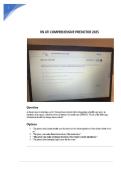 ATI RN FINAL COMPREHENSIVE PREDICTOR 2026 Exit Assessment with NGN 180  Questions Including Both Actual & Retake Exams and 100&percnt; Correct Answers to  Score 97&percnt; and Above Level 3 in the New 2026 