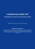 Louisiana Bail Bonds Test &ndash; Comprehensive Test and Study Guide 2026&sol;2027 Edition