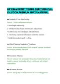 AIF EXAM SCRIPT TESTED QUESTIONS FULL SOLUTION PREMIUM STUDY MATERIAL