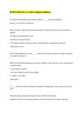 BCHS 3304 Test 1 &vert;&vert; with Complete Solution&period;