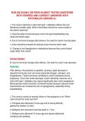 NUR 230 Exam 2 OB&sol;PEDS&colon; 50 Practice Questions with Verified Answers & Rationales Study Guide