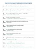 Texas Government Questions with CORRECT Answers &lpar;Verified Update&rpar;