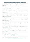 Texas Government Questions with CORRECT Answers &lpar;Verified Update&rpar;