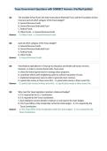 Texas Government Questions with CORRECT Answers &lpar;Verified Update&rpar;