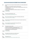 Texas Government Questions with CORRECT Answers &lpar;Verified Update&rpar;