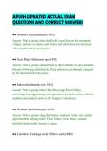 APUSH UPDATED ACTUAL EXAM QUESTIONS AND CORRECT ANSWERS&period;