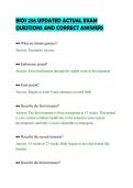 BIOS 256 UPDATED ACTUAL EXAM QUESTIONS AND CORRECT ANSWERS&period;pdf&NewLine;&NewLine;