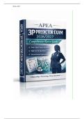APEA 3P Predictor Exam 2026&sol;2027 &NewLine;The Complete Exam Preparation Mastery Manual&colon; Advanced Study &NewLine;Guide&comma; Extensive Test Bank Review&comma; &NewLine;Full-Length Practice Questions&comma; and Final Knowledge Assessment &NewLine;