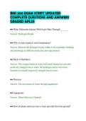 BMS 300 EXAM SCRIPT UPDATED COMPLETE QUESTIONS AND ANSWERS GRADED APLUS&period;pdf&NewLine;&NewLine;