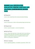 BUSMHR 3200 CERTIFICATION EVALUATION VERIFIED QUESTIONS AND SOLUTIONS COMPREHENSIVE REVIEW PACK&period;pdf&NewLine;&NewLine;