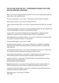 NUR 102 FINAL EXAM 2026&sol;2027 &ndash; COMPREHENSIVE NURSING STUDY GUIDE&comma; PRACTICE QUESTIONS & EXAM PREP