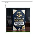Business Law Today Solution and &NewLine;Answer Guide 2026&sol;2027&colon; The &NewLine;Complete Exam Preparation &NewLine;Mastery Manual&colon; Advanced Study &NewLine;Guide&comma; Extensive Test Bank Review&comma; &NewLine;Full-Length Practice Questions&comma; and &NewLine;Final Knowledge Assessment &NewLine;