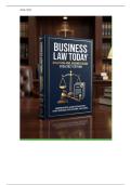 Business Law Today Solution and &NewLine;Answer Guide 2026&sol; Ultimate &NewLine;Certification Success Companion&colon; In-&NewLine;Depth Study Guide&comma; Updated &NewLine;Practice Tests&comma; Detailed Review &NewLine;Questions&comma; and Comprehensive Exam Preparation Manual &NewLine;