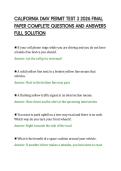 CALIFORNIA DMV PERMIT TEST 3 2026 FINAL PAPER COMPLETE QUESTIONS AND ANSWERS FULL SOLUTION&period;pdf&NewLine;&NewLine;