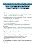 ISYE 6501 FINAL QUIZZES V1&comma; V2 AND V3&NewLine;FINAL TEST 2026 QUESTIONS WITH&NewLine;CORRECT ANSWERS GRADED A&plus;&NewLine;