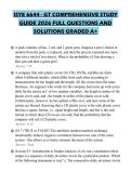 ISYE 6644 - GT COMPREHENSIVE STUDY&NewLine;GUIDE 2026 FULL QUESTIONS AND&NewLine;SOLUTIONS GRADED A&plus;