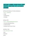 CAPTAINS CAREER COURSE EXAM SCRIPT VERIFIED QUESTIONS WITH ACCURATE ANSWERS&period;pdf&NewLine;&NewLine;