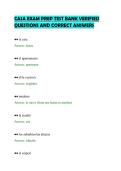 CASA EXAM PREP TEST BANK VERIFIED QUESTIONS AND CORRECT ANSWERS&period;pdf&NewLine;&NewLine;