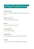 CASLI ACTUAL EXAM SOLVED QUESTIONS COMPLETE PREPARATION RESOURCE&period;pdf&NewLine;&NewLine;