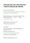 CBIS EXAM LATEST TEST D FINAL PAPER 2026 COMPLETE QUESTIONS AND ANSWERS&period;pdf&NewLine;&NewLine;