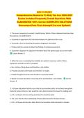 NUR 210 EXAM 1  &NewLine;Comprehensive Resource To Help You Ace 2026-2027 &NewLine;Exams Includes Frequently Tested Questions With &NewLine;ELABORATED 100&percnt; Correct COMPLETE SOLUTIONS  &NewLine;Guaranteed Pass First Attempt&excl;&excl; Current Update&excl;&excl;