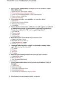 NUR 2356 MDC 1 Exam 2 Multidimensional Care Study Guide Questions and Answers&excl; 100&percnt; CORRECT ANSWERS ALREADY RATED A&plus;