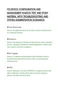 ITS DEVICE CONFIGURATION AND&NewLine;MANAGEMENT III MOCK TEST AND STUDY&NewLine;MATERIAL WITH TROUBLESHOOTING AND&NewLine;SYSTEM ADMINISTRATION SCENARIOS&NewLine;