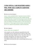 CCRN CRITICAL CARE REGISTERED NURSE II FINAL PAPER 2026 COMPLETE QUESTIONS AND ANSWERS&period;pdf&NewLine;&NewLine;