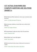 CCT&lowbar;ACTUAL&lowbar;EXAM&lowbar;PAPER&lowbar;2026&lowbar;COMPLETE&lowbar;QUESTIONS&lowbar;AND&lowbar;SOLUTIONS&lowbar;GRADED